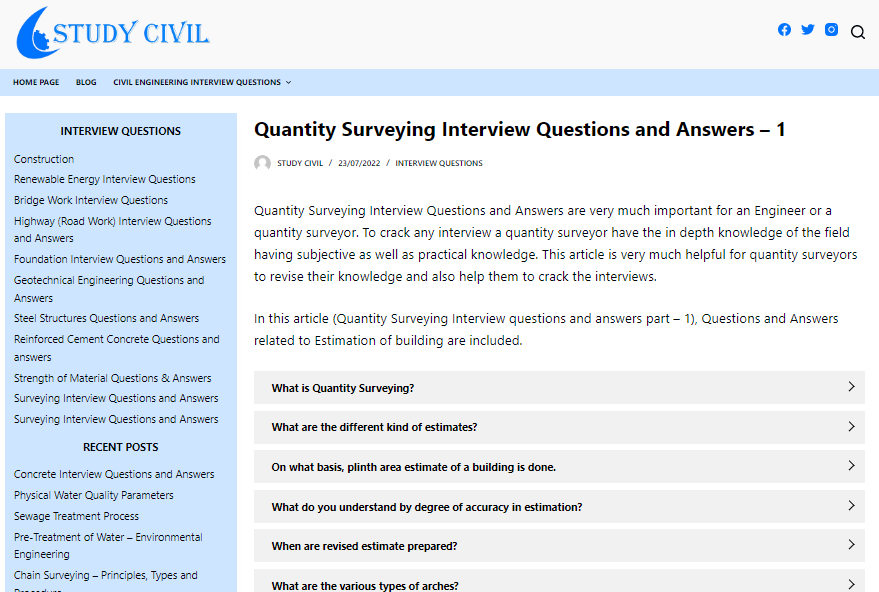 quantity surveyor interview questions        
        <figure class=